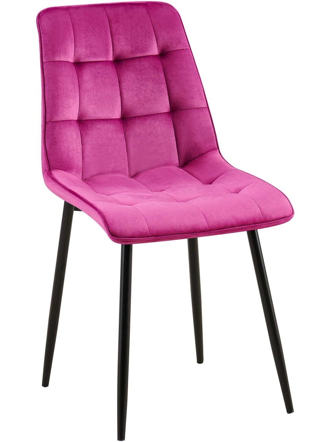 Scaun de sufragerie din catifea Gifford, lila