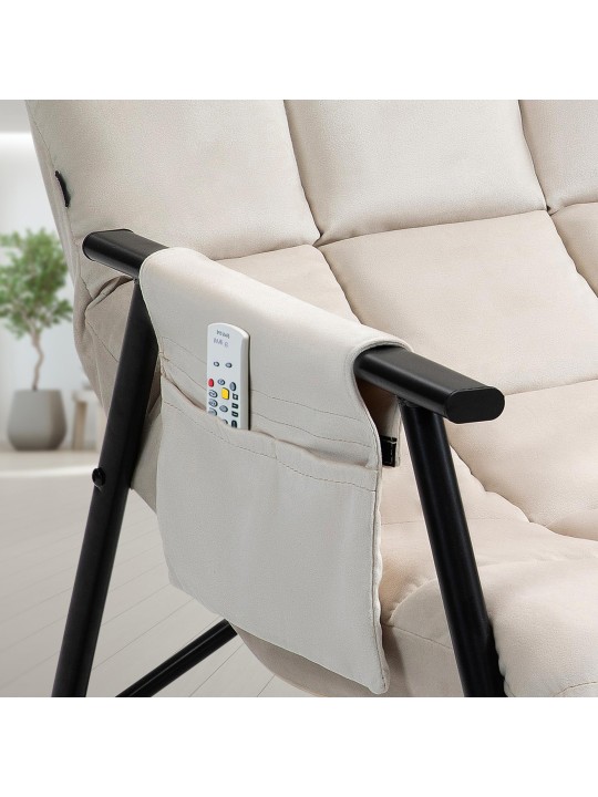 balansoar Cathy catifea, crem