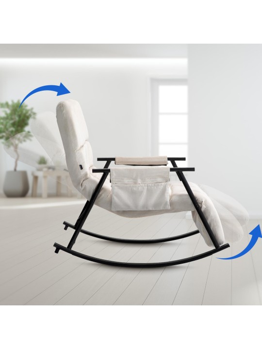 balansoar Cathy catifea, crem