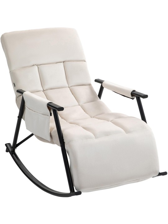 balansoar Cathy catifea, crem