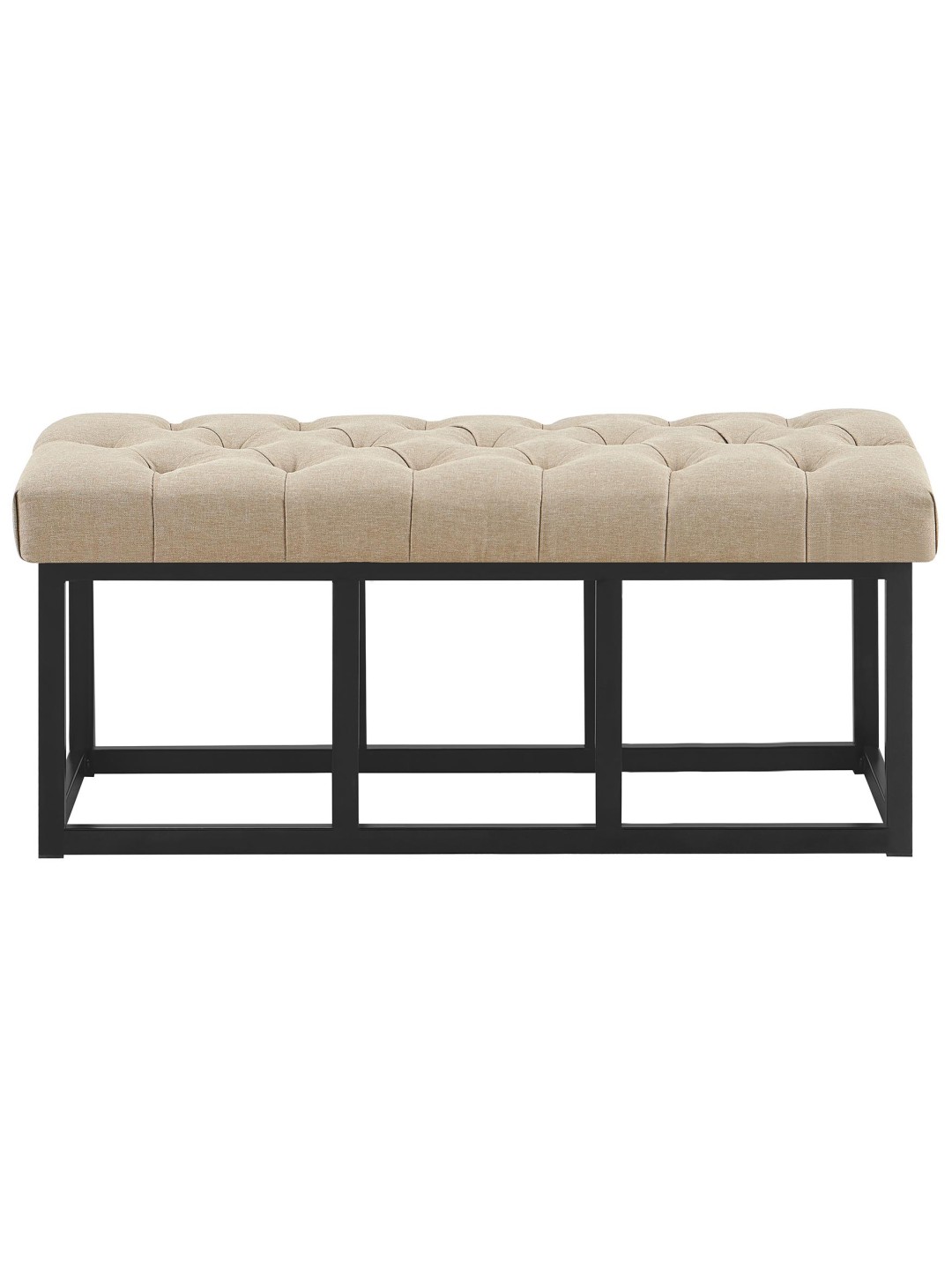 Bancă Amun țesătură B100, taupe