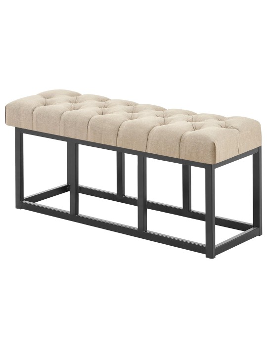 Bancă Amun țesătură B100, taupe