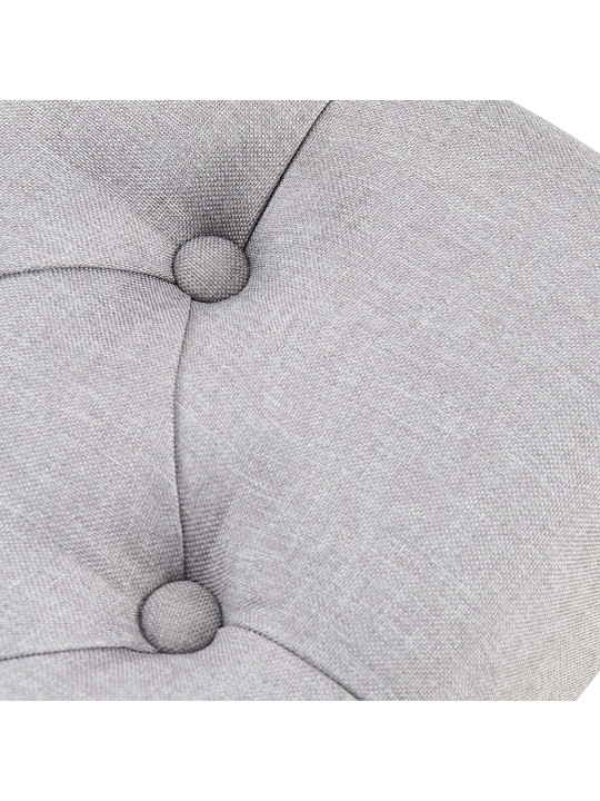 Bancă Amun țesătură B120, gri