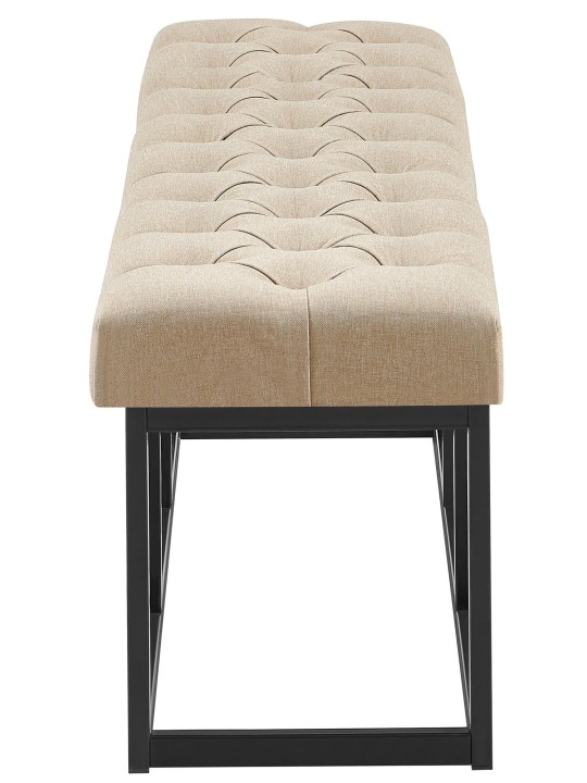 Bancă Amun țesătură B150, taupe