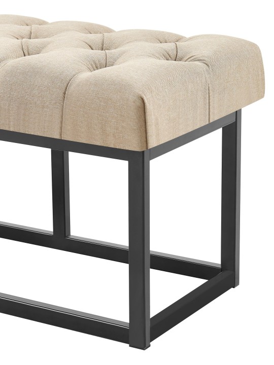 Bancă Amun țesătură B150, taupe