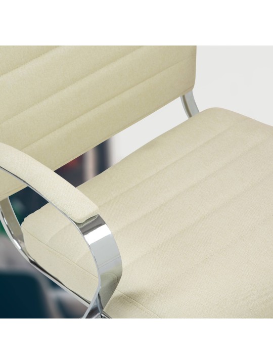 Scaun de birou tesatura Oakland, crem