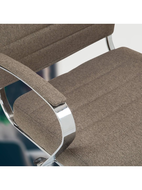 Scaun de birou tesatura Oakland, taupe