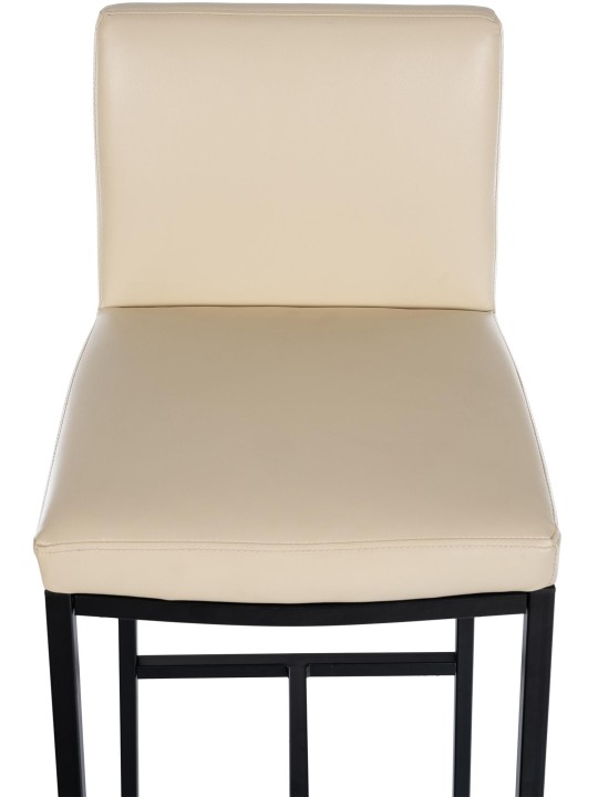 Scaun de bar Freeport imitatie piele B, crem