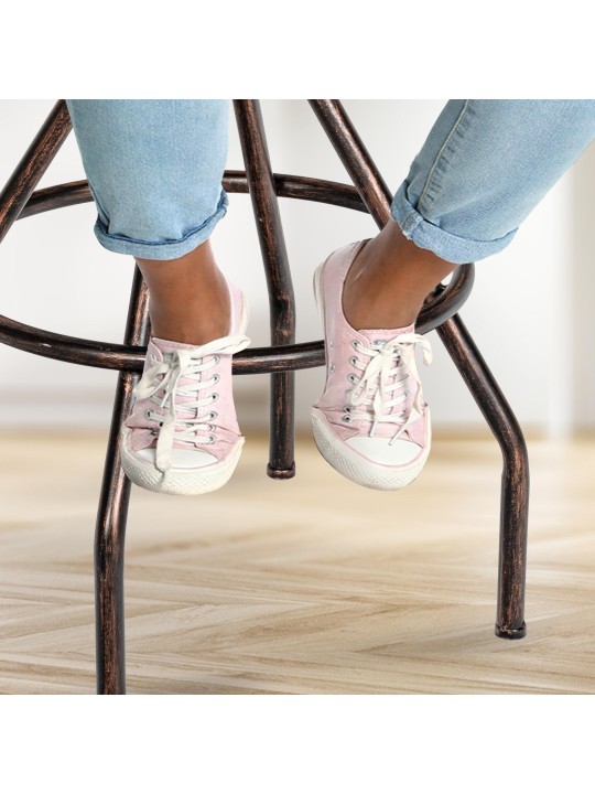 Scaun de bar Hanam, bronz