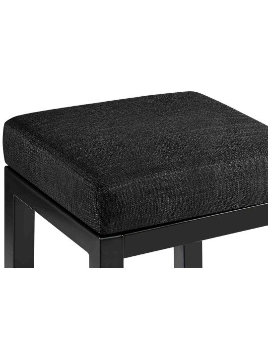 Scaun de bar Taylor B85 stofa, gri închis