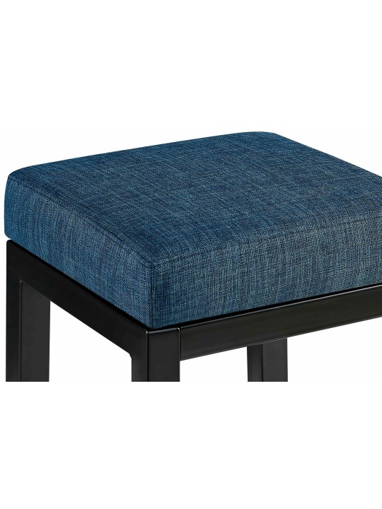 Scaun de bar Taylor B80 material, albastru