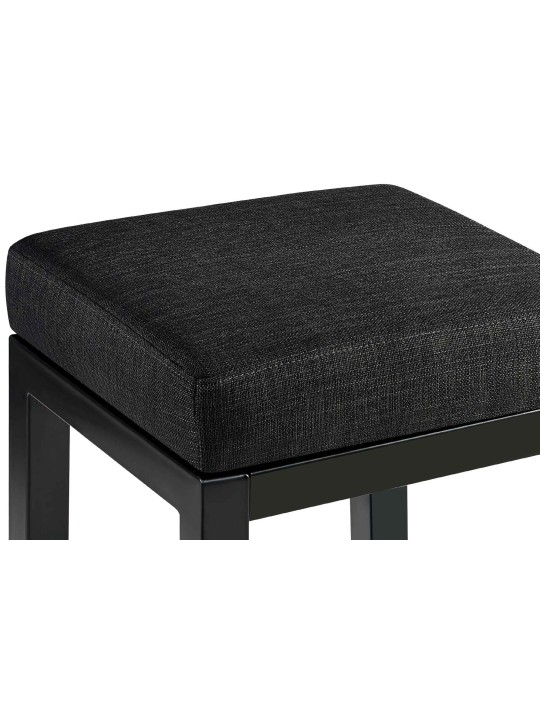 Scaun de bar Taylor B80 material, gri închis