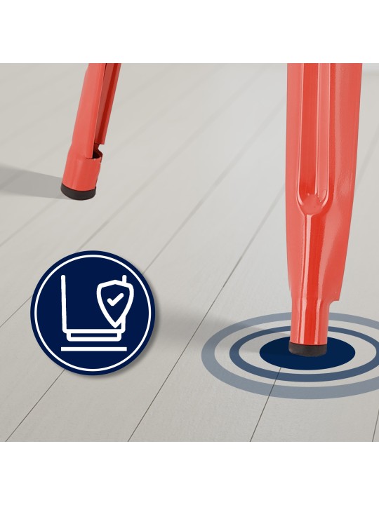 Scaun de bar Joshua, roșu