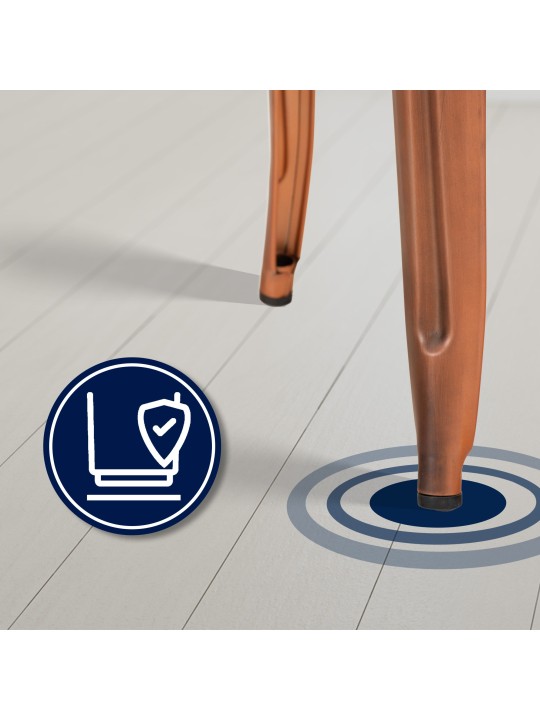 Scaun de bar Joshua, cupru