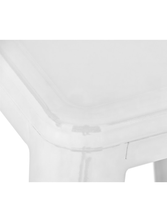 Set 4 scaune de bar Joshua, alb