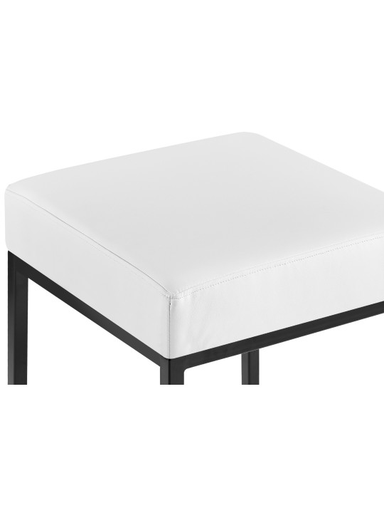 Scaun de bar Montreal B85, alb