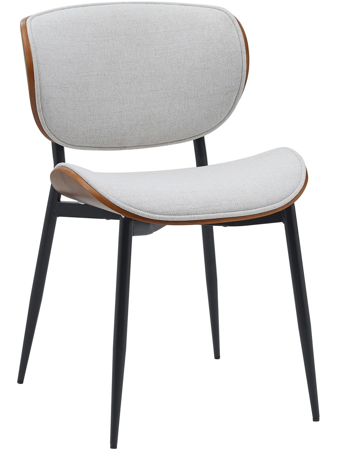 Scaun vizitator stofa Enid, nuc/crem