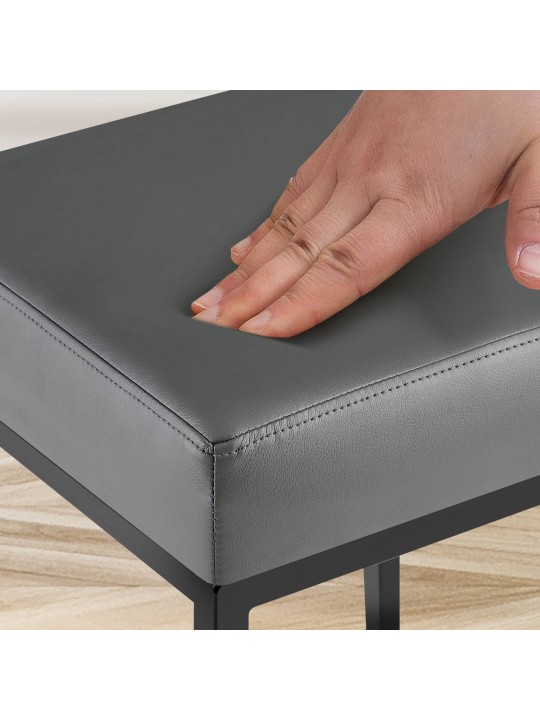 Scaun de bar Montreal B80, gri Scaun de bar Montreal B80, gri