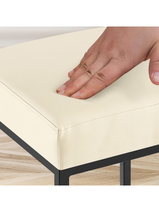 Scaun de bar Montreal B80, crem