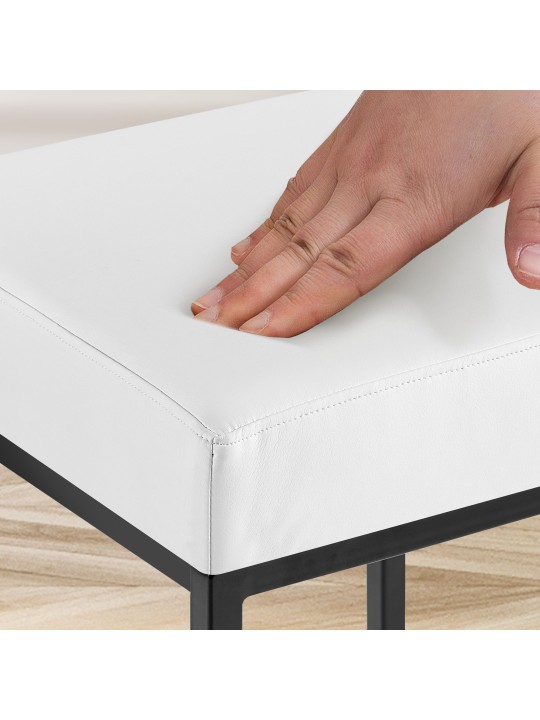 Scaun de bar Montreal B80, alb