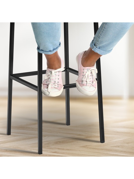 Scaun de bar Montreal B80, negru Scaun de bar Montreal B80, negru