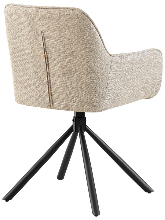 Scaun Tipton stofa, taupe