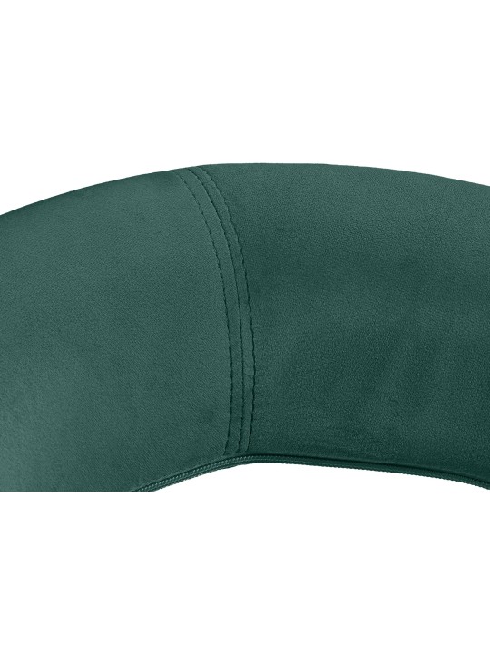 Scaun de bar Olinda catifea crom, verde