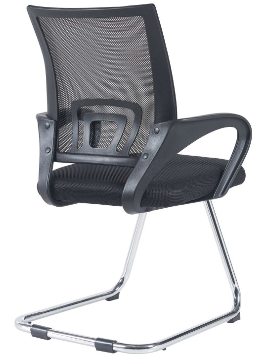 Scaun vizitator Eureka, negru