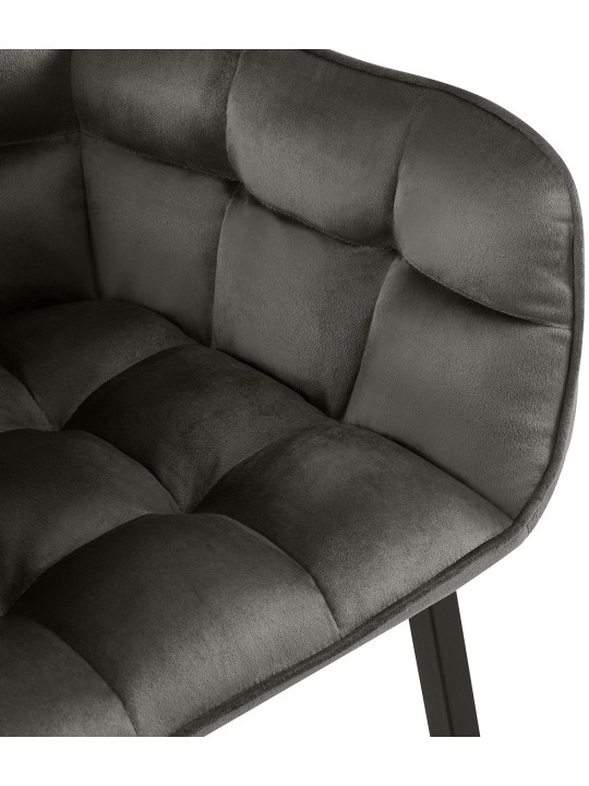 Scaun Tirana catifea, antracit Scaun Tirana catifea, antracit