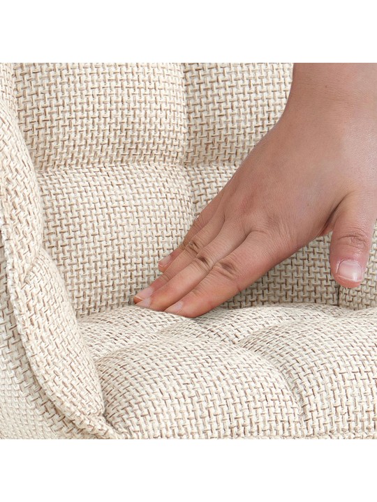 Scaun țesătură Tirana, fildeș