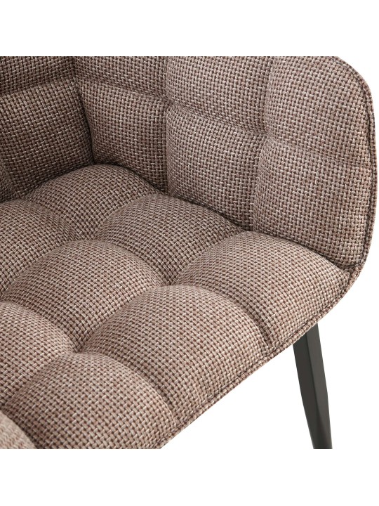 Scaun țesătură Tirana, maro pământiu Scaun țesătură Tirana, maro pământiu