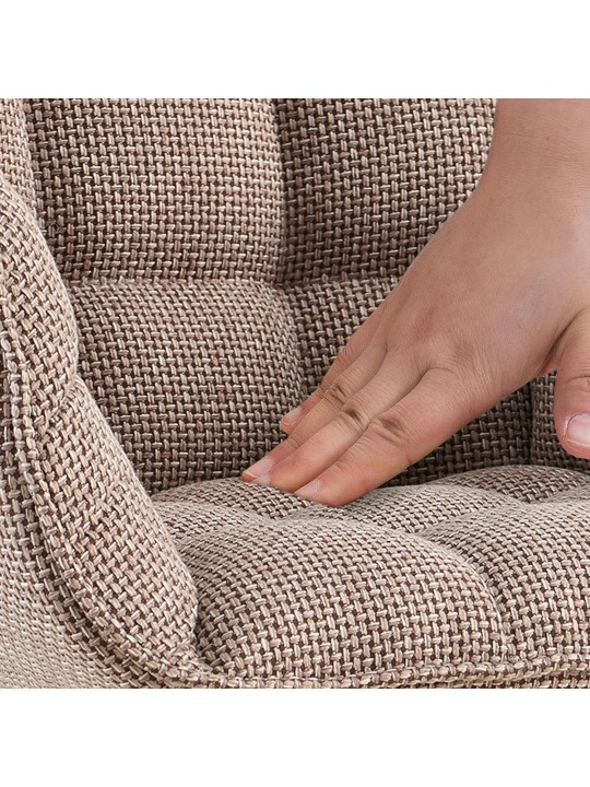 Scaun țesătură Tirana, maro pământiu Scaun țesătură Tirana, maro pământiu