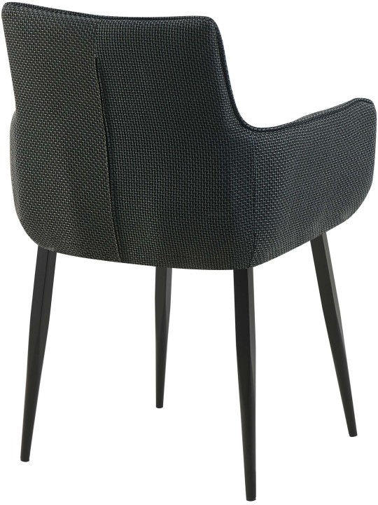 Scaun țesătură Tirana, gri titan