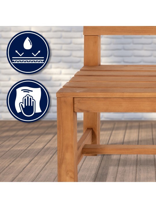 Banca din teak Augusta 150 cm, tec Banca din teak Augusta 150 cm, tec