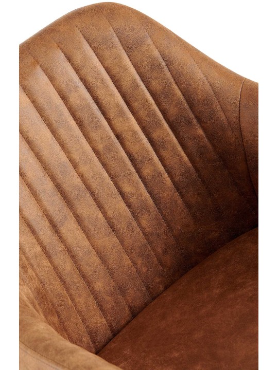 Scaun de sufragerie Welby Vintage, maro deschis