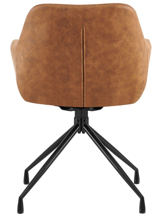 Scaun de sufragerie Welby Vintage, maro deschis