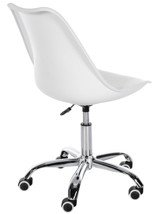 Scaun de lucru Laflin, alb Scaun de lucru Laflin, alb
