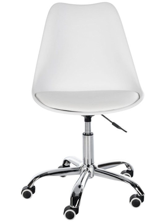 Scaun de lucru Laflin, alb Scaun de lucru Laflin, alb