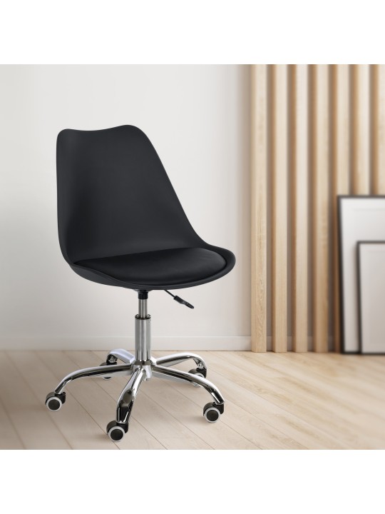 Scaun de lucru Laflin, negru Scaun de lucru Laflin, negru