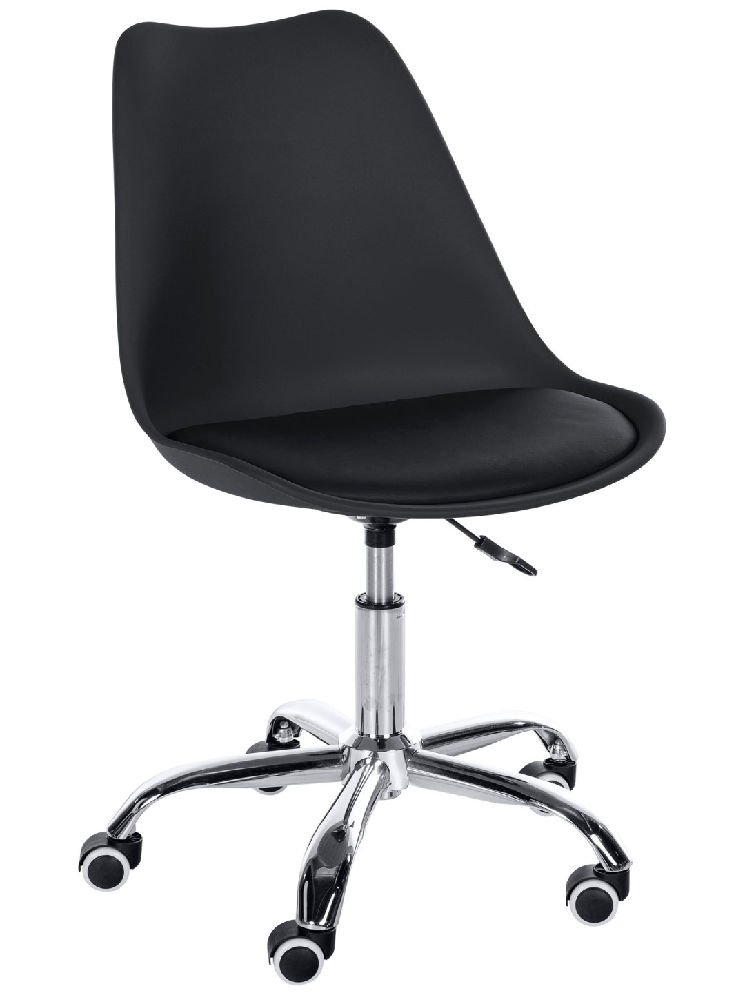 Scaun de lucru Laflin, negru