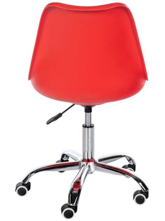 Scaun de lucru Laflin, roșu