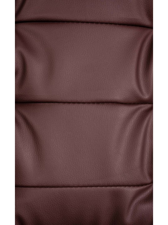Scaun de birou Oxygen imitatie piele, bordo