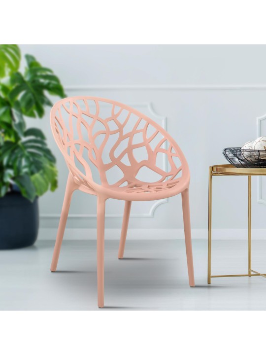 Set 4 scaune Hope, roz
