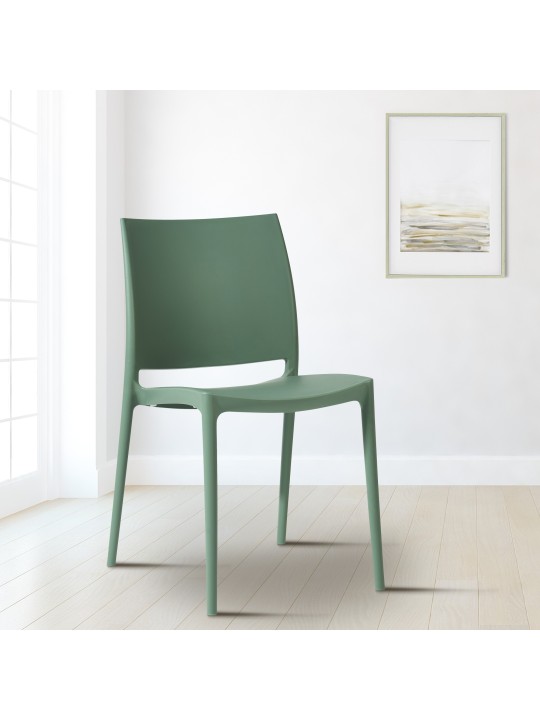 Set 2 scaune Meton, măsliniu