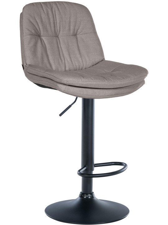 Scaun de bar Tesatura Laurel, gri