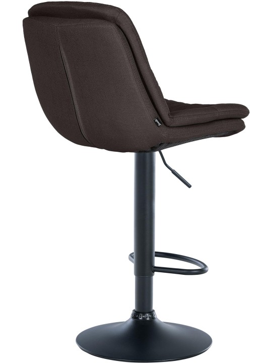 Scaun de bar Tesatura Laurel, gri închis