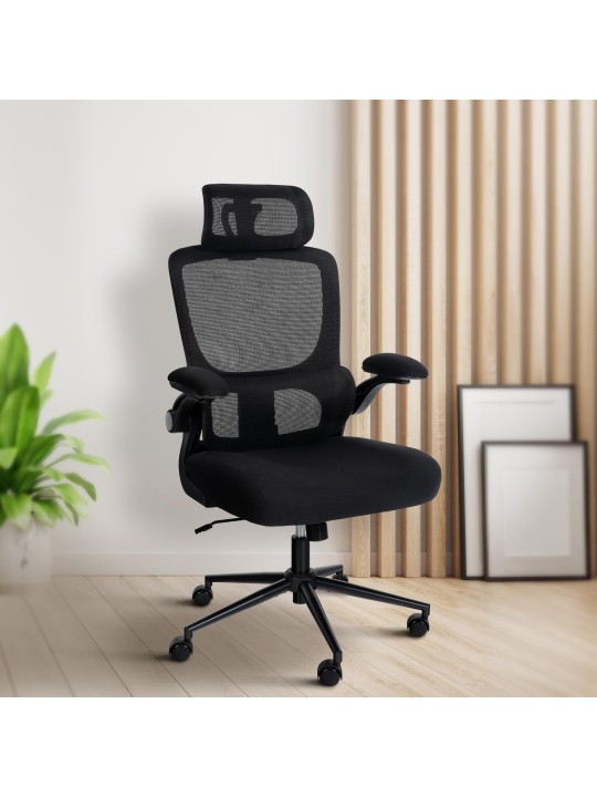 Scaun de birou Newberg, negru