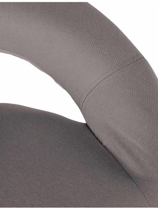 Scaun de bar Olinda stofa, gri