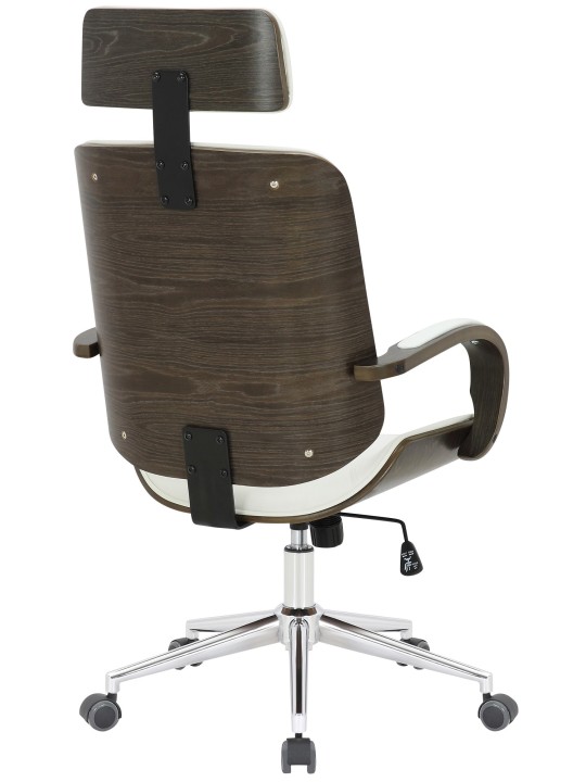 Scaun de birou Dayton gri, alb/gri