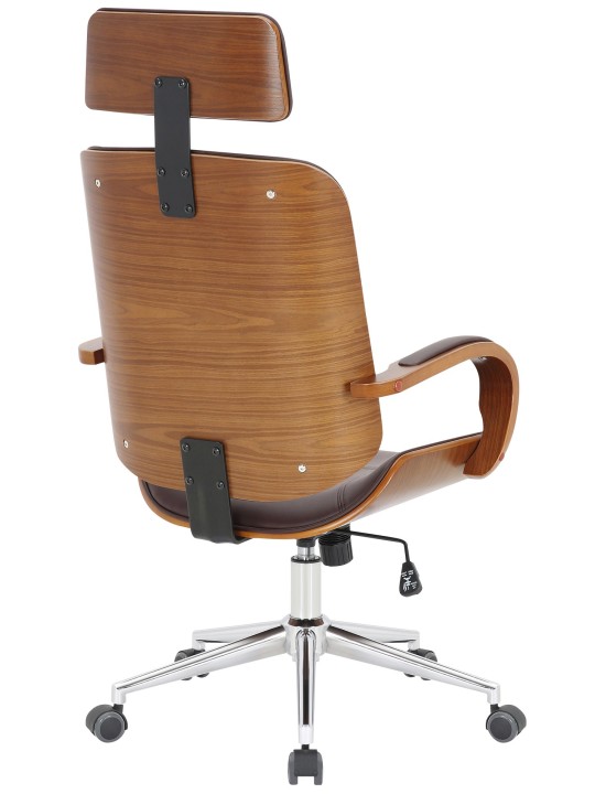 Scaun de birou Dayton, nuc/maro